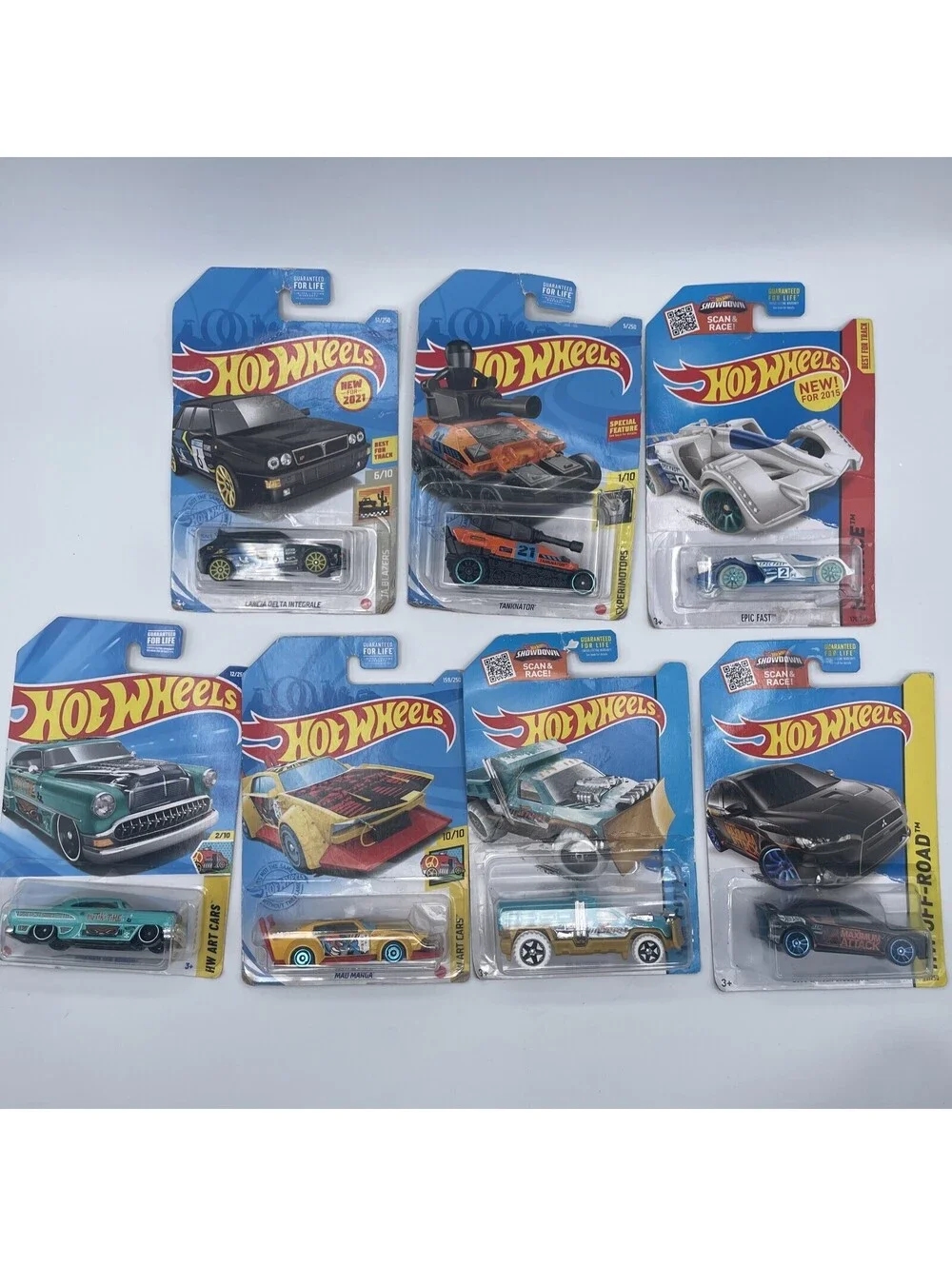 21 Rare Hot wheels Cars New In Box 21 Various Cars Big Lot New Cards